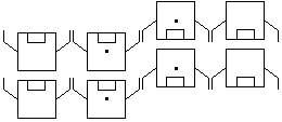 Parallel Two-Faced Lines #1/2