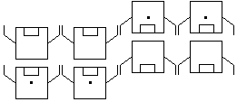 Parallel Two-Faced Lines #2