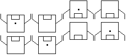 Parallel Two-Faced Lines #3