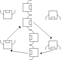 Right-Hand Interlocked Diamonds