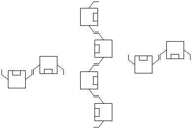 Wave between Vertical Mini-Waves